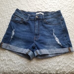 Kancan distressed shorts size 28